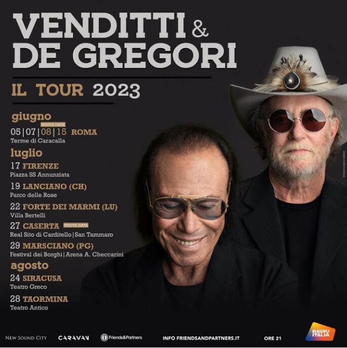 Francesco De Gregori e Antonello Venditti